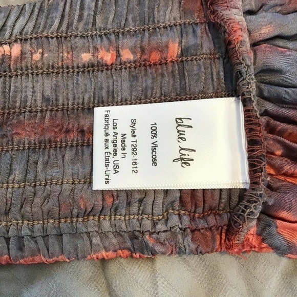 NEW Blue Life Tait Bandeau Top Tie Dye - Picture 10 of 11